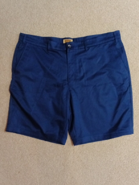 The Foundry Supply Co. Other - The Foundry Supply Men's Flat Front Comfort Fit Navy Blue Shorts
